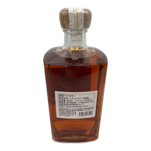 長濱ロマンビール 長濱 THE SECOND BATCH ジャパニーズウィスキー 500ml