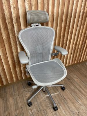 Herman Miller (ハーマンミラー) アーロンチェア AER1B23DW 18 ライトグレー