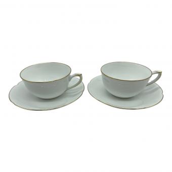 大倉陶園 (オオクラトウエン) カップ&ソーサー ゴールドライン