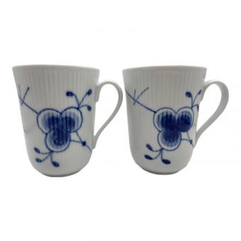 ROYAL COPENHAGEN (ロイヤル・コペンハーゲン) マグカップ ブラックフルーテッドメジャパニーズメガ