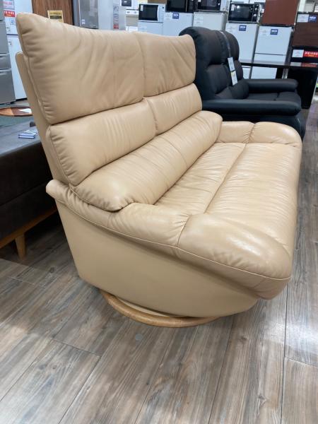 karimoku カリモク家具 オールド カリモク　ソファ② karimoku (カリモク) 2人掛けソファー ZT6812 ブラウン｜トレファクONLINE