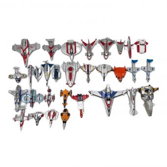 ウルトラマンシリーズ ソフビフィギュア 現状販売品 戦闘機 おまとめ