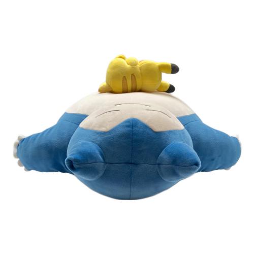 Pokemon Center (ポケモンセンター) もっちりぬいぐるみ おやすみカビゴン&ピカチュウ Pokemon Sleep