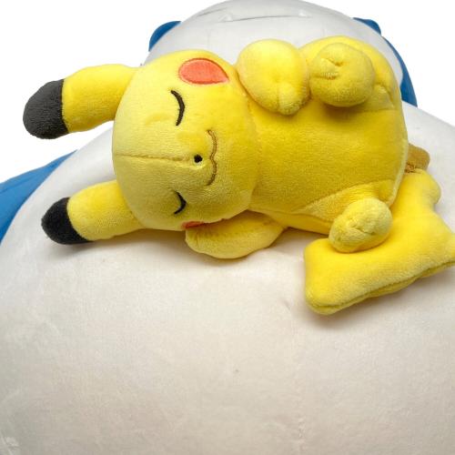 Pokemon Center (ポケモンセンター) もっちりぬいぐるみ おやすみカビゴン&ピカチュウ Pokemon Sleep