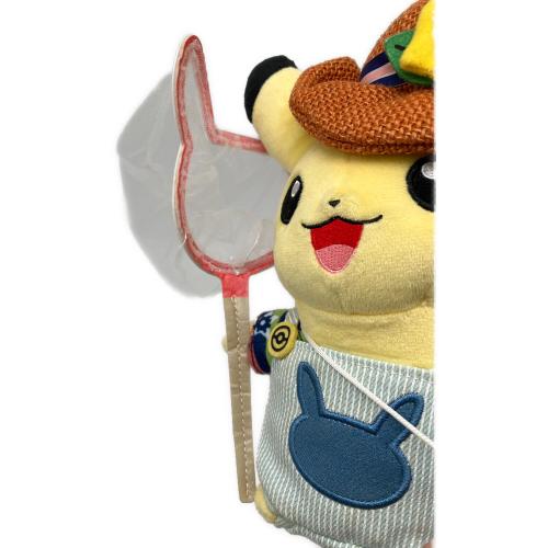 Pokemon Center (ポケモンセンター) ピカチュウ むしとりあみ ぬいぐるみ POKEMON SUMMER LIFE