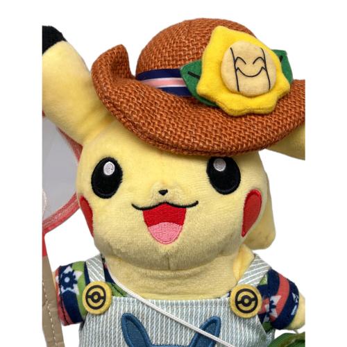 Pokemon Center (ポケモンセンター) ピカチュウ むしとりあみ ぬいぐるみ POKEMON SUMMER LIFE