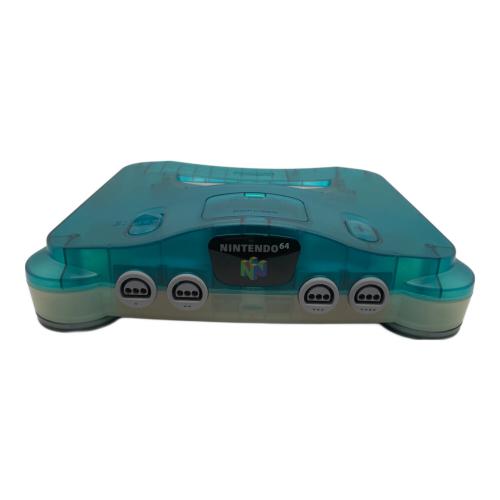 Nintendo (ニンテンドー) Nintendo64 NUS-S-TBWA クリアブルー