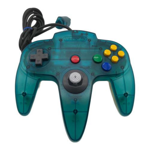 Nintendo (ニンテンドー) Nintendo64 NUS-S-TBWA クリアブルー