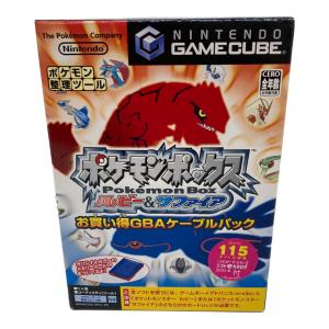 ポケモンボックス ルビー＆サファイア GBAケーブルパック ゲームキューブ用ソフト CERO A (全年齢対象)