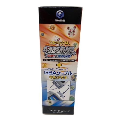 ポケモンボックス ルビー＆サファイア GBAケーブルパック ゲームキューブ用ソフト CERO A (全年齢対象)