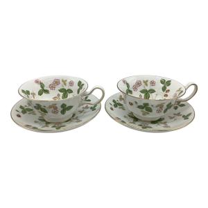 Wedgwood (ウェッジウッド) カップ&ソーサー ② ワイルドストロベリー
