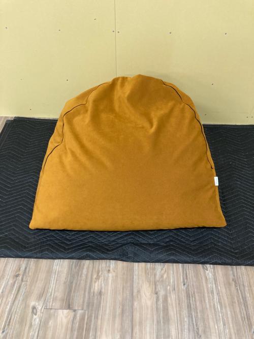 FLANNEL SOFA (フランネルソファ) ビーズクッション クプレ クッション トライアングル(HCシリーズ ／キャラメル) 追加ビーズ付