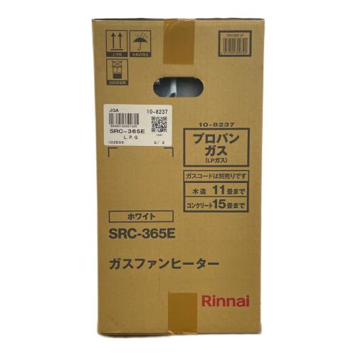 Rinnai (リンナイ) LPガスファンヒーター SRC-365E 2019年発売ﾓﾃﾞﾙ PSLPGマーク(LPガス)有