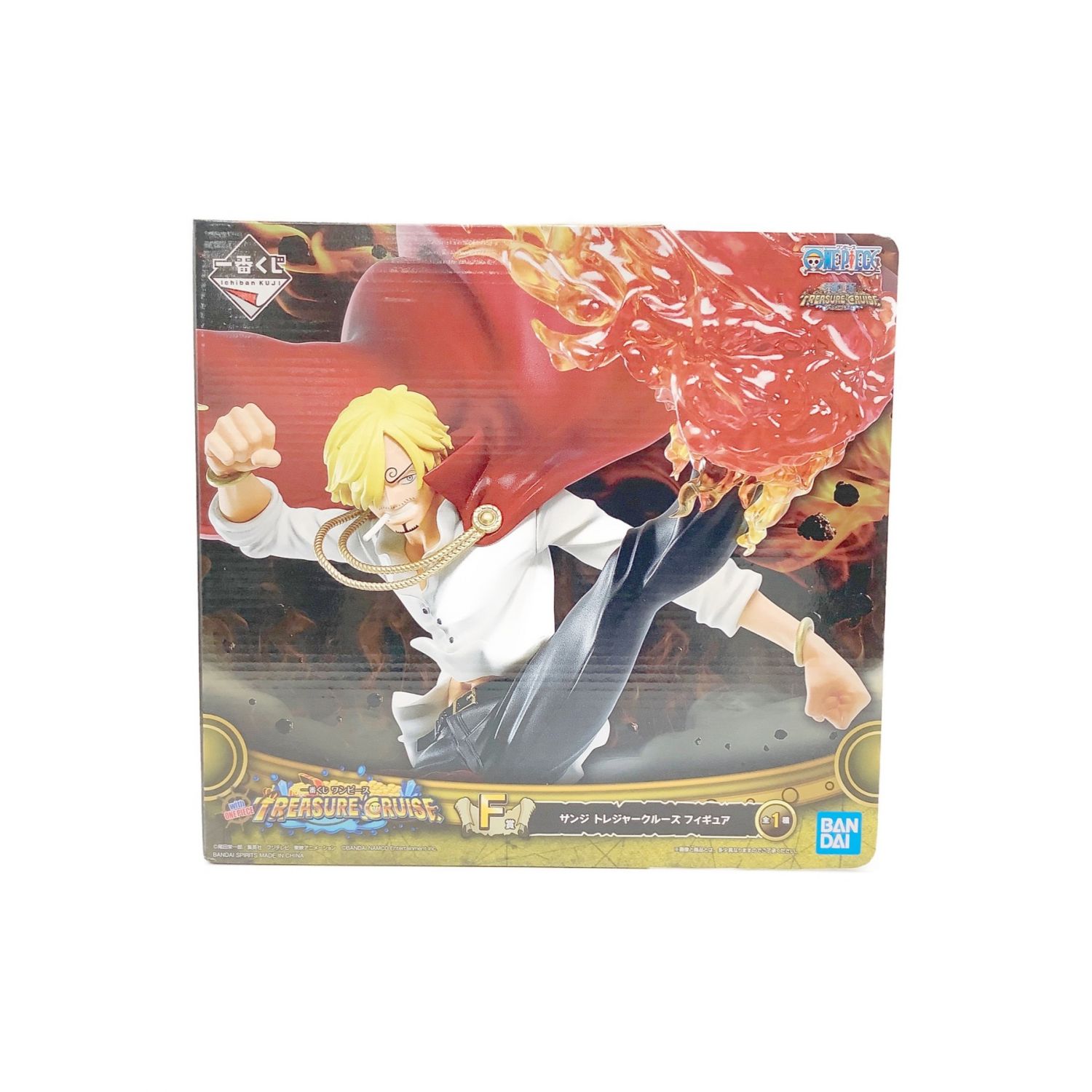 Bandai バンダイ One Piece F賞 サンジ トレジャークルーズフィギュア With One Piece Treasure Cruis トレファクonline