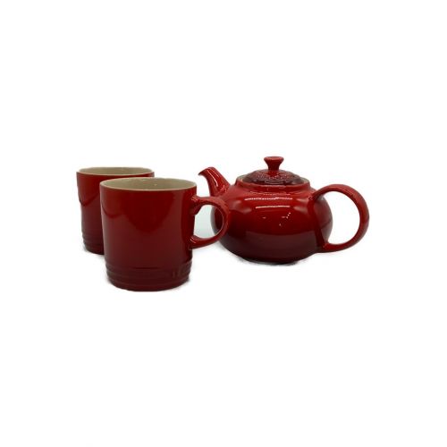 Le Creuset ルクルーゼ ティーセット ポット マグカップ 2p トレファクonline