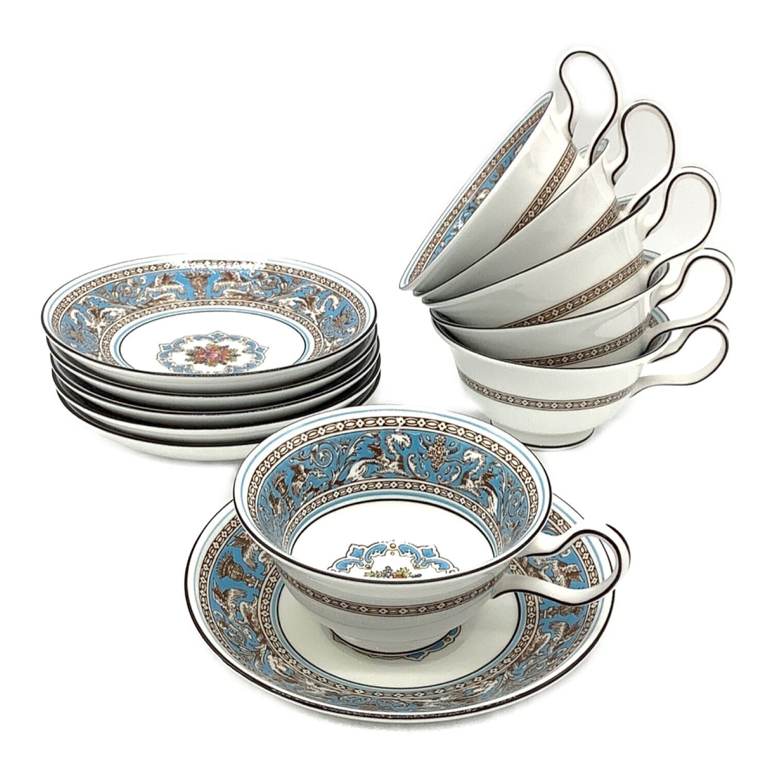 Wedgwood (ウェッジウッド) カップ&ソーサーセット 旧刻印 6客セット