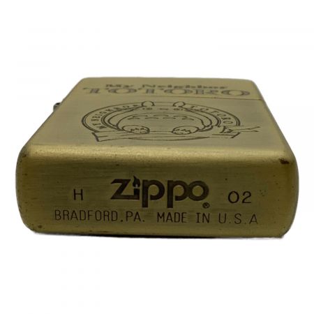 ZIPPO (ジッポ) となりのトトロ 2002年製 スタジオジブリZIPPOコレクション トトロ3 NZ-03 箱付
