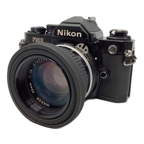 Nikon (ニコン) NEW FM2 ブラック レンズ:Nikon Ai-s 50mm F1.4