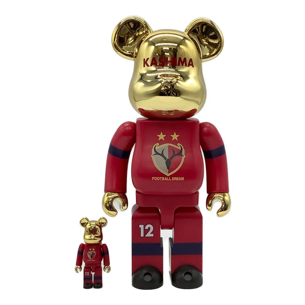 BE＠RBRICK KASHIMA ANTLERS 30th 100%400%素材ABS樹脂 - その他