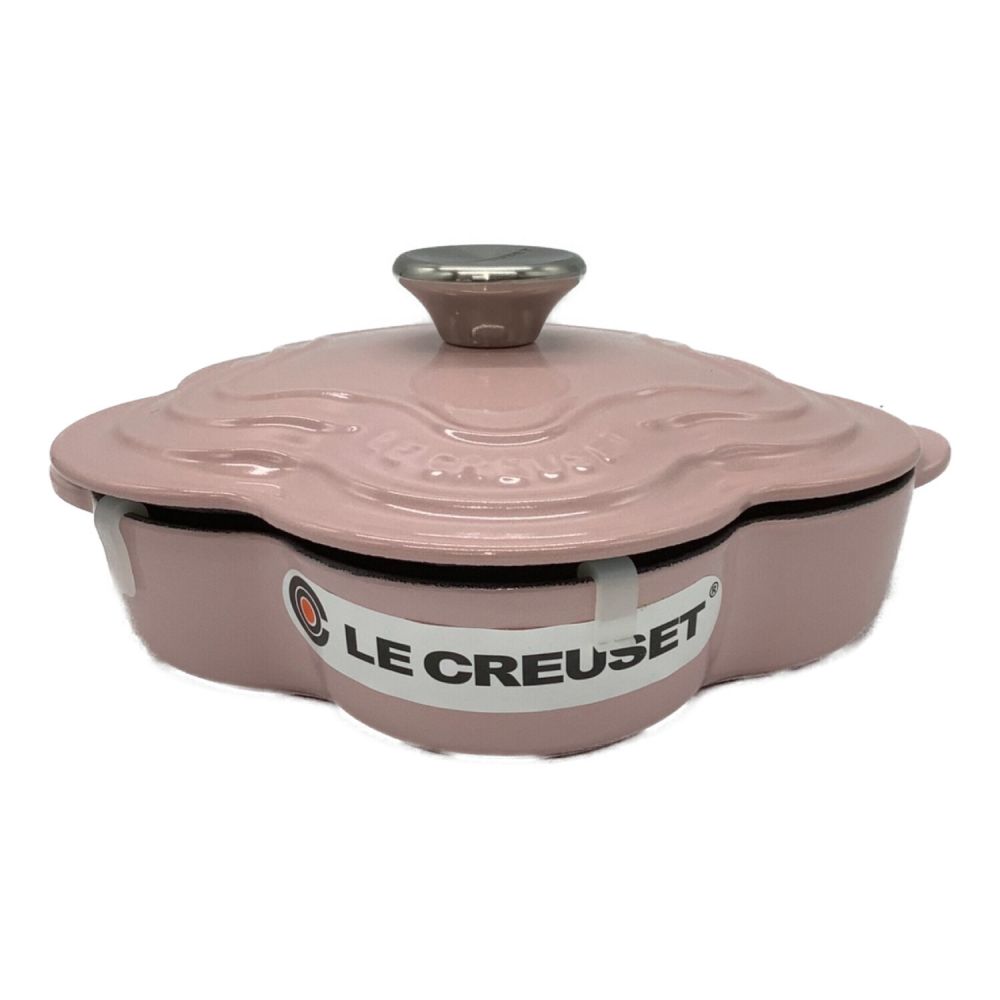 LE CREUSET (ルクルーゼ) ココットフルール ピンク 20cm｜トレファクONLINE