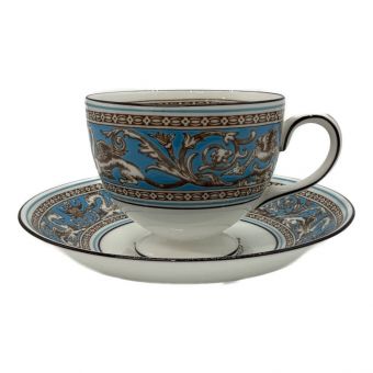 Wedgwood (ウェッジウッド) カップ&ソーサー フロレンティーン・ターコイズ