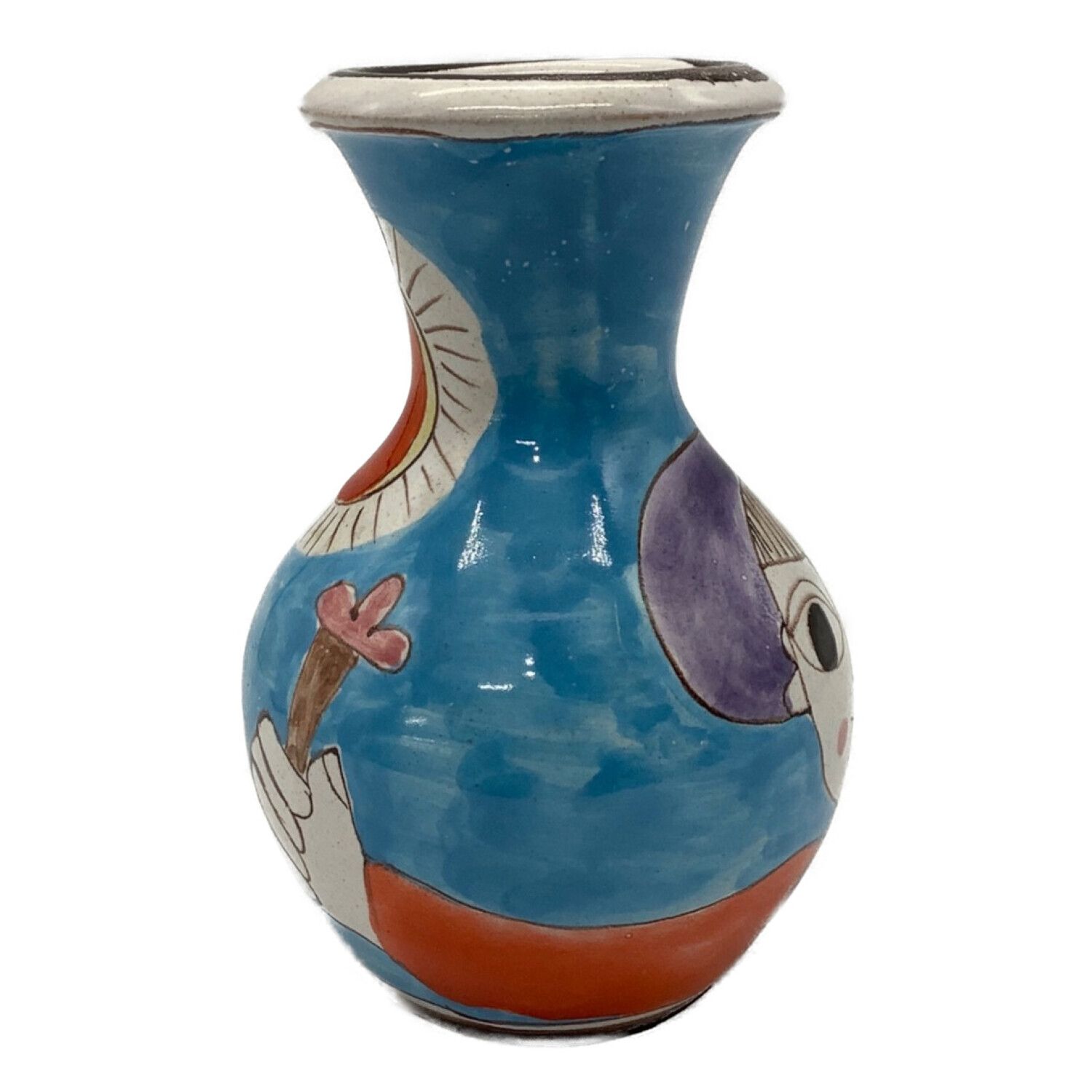 DESIMONE デシモーネ 花瓶 陶器 イタリア シチリア - インテリア小物