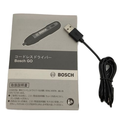 BOSCH (ボッシュ) コードレスドライバー 3.6V BOSCHGO-N 純正バッテリー