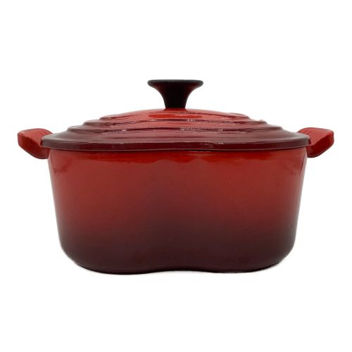 LE CREUSET (ルクルーゼ) ココット・ダムール 20cm チェリーレッド