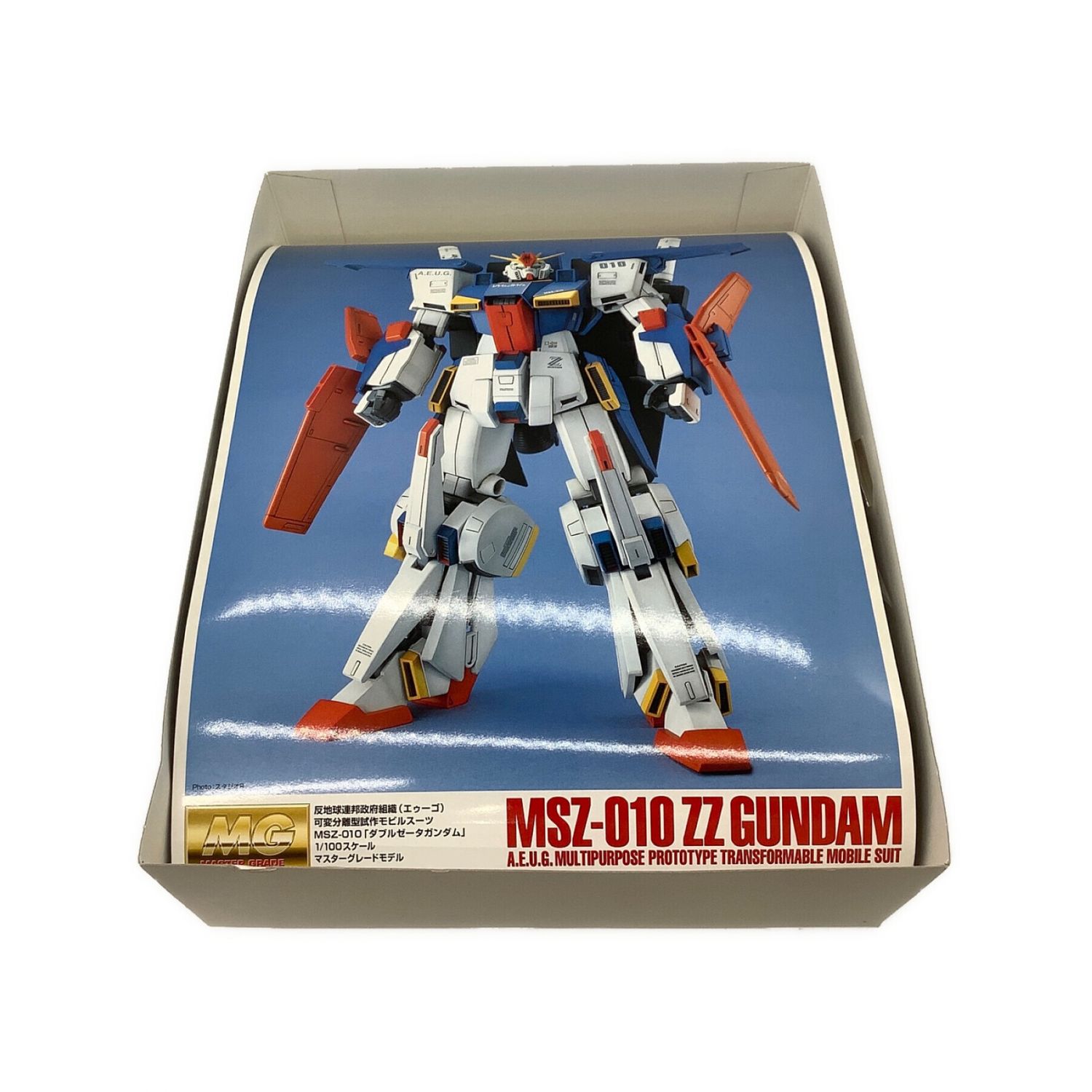 BANDAI (バンダイ) ガンプラ MG 機動戦士ZZガンダム ダブルゼータ