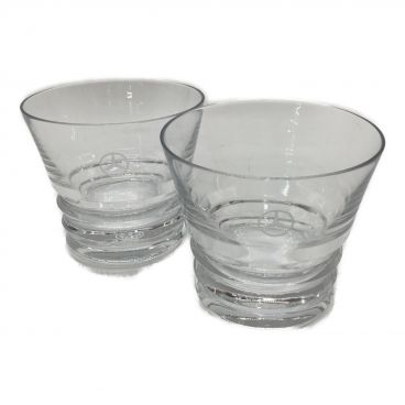 未使用 美品 バカラ アルクール 19cm プレート 2枚セット ペア バカラ（Baccarat） ルクソール 2-814-805 ベース ブラック 23cm