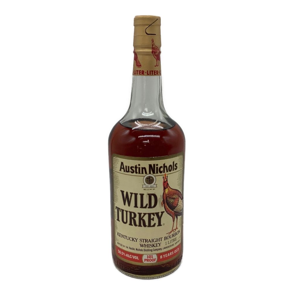 未開封 WILD TURKEY 8年 101PROOF １本ウイスキー - agenciacardeal.com
