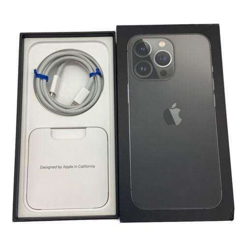 Apple (アップル) iPhone13 Pro MLUE3J/A サインアウト確認済 356942281131857 ▲ au 修理履歴無し 128GB バッテリー:Bランク(86%) 程度:Aランク