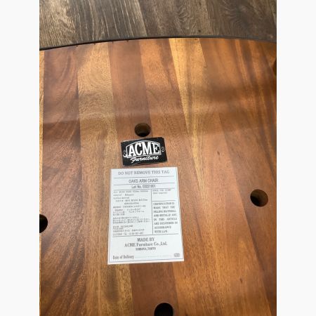 ACME Furniture (アクメファニチャー) OAKS ARM CHAIR ブラック×ブラウン 81