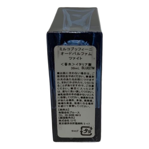 MIRKO BUFFINI (ミルコ ブッフィーニ) オードパルファム ZEIT HCE 30ml 残量80%-99%