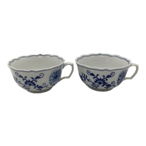 Meissen (マイセン) カップ&ソーサー 623/613 ブルーオニオン 2Pセット