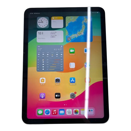 Apple (アップル) iPad(第10世代) 10.9インチ MPQ03J/A Wi-Fiモデル 修理履歴無し 64GB iOS 程度:Aランク サインアウト確認済 TXNFW5T2PQ