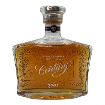 SUNTORY (サントリー) Century(センチュリー) 2001 15年 ジャパニーズウィスキー 700ml 未開封