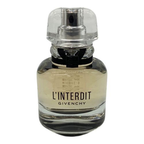 GIVENCHY (ジバンシィ) オーデパルファム L'INTERDIT 35ml 残量80%-99%