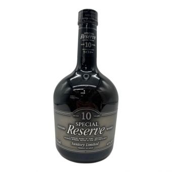 SUNTORY(サントリー)  Reserve(リザーブ) 10年 750ml ジャパニーズウィスキー 未開封