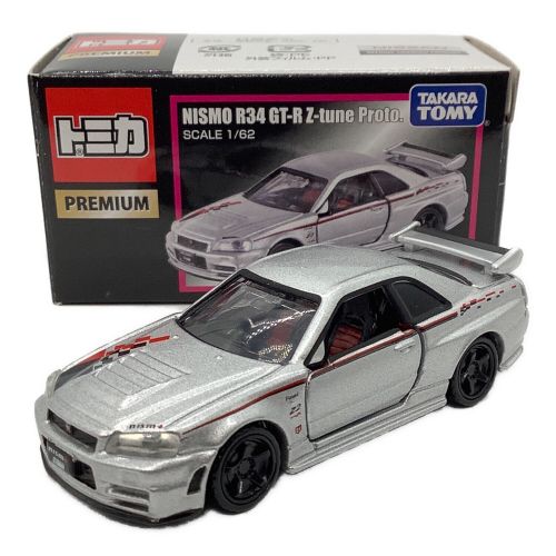 TOMY (トミー) トミカ 1/62 NISMO R34 GT-R Z-tune Proto.(シルバー) 「トミカ プレミアム」 東京オートサロン2016開催記念モデル