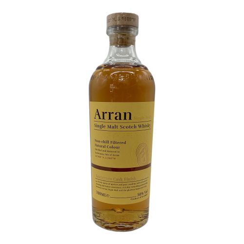 Arran(アラン) スコッチウィスキー Sauternes Cask Finish(ソーテルヌカスクフィニッシュ) 700ml  未開封