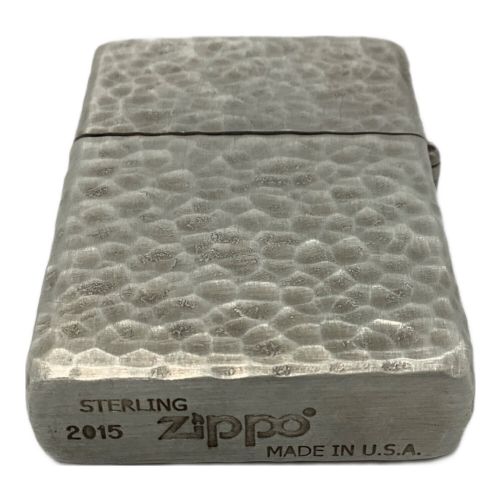 ZIPPO (ジッポ) ZIPPO 純銀 2015 槌目 2015年製