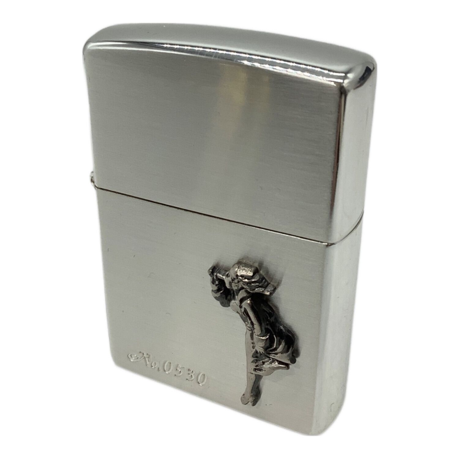 ZIPPO (ジッポ) ZIPPO 純銀メタル貼り ウィンディ