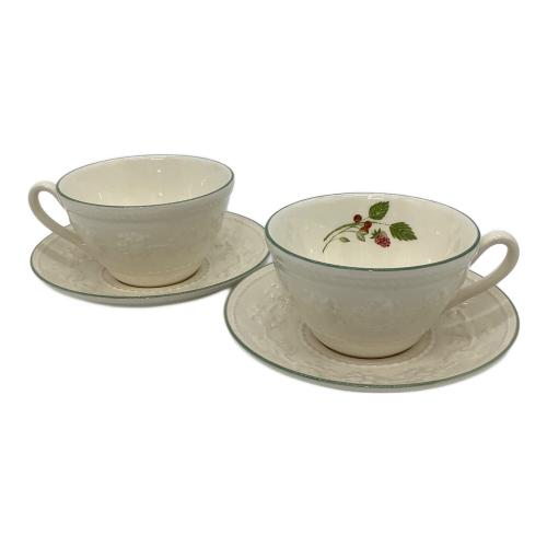 Wedgwood (ウェッジウッド) カップ&ソーサー＆プレートセット 箱付 フェスティビティー 2Pセット