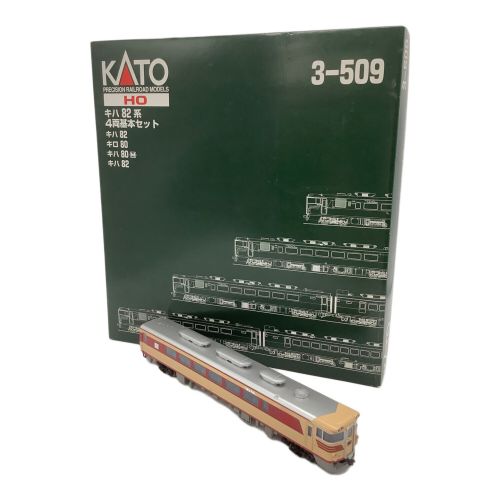 KATO (カトー) HOゲージ 車両セット(3両編成) 国鉄(JR東海・北海道)キハ82系特急形気動車 4両基本セット 3-509