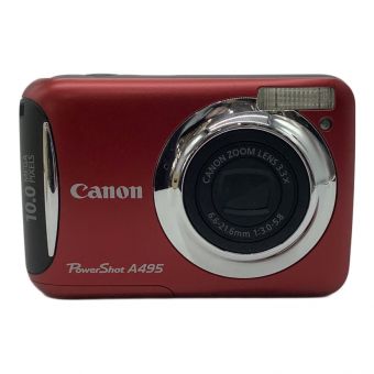 CANON コンパクトデジタルカメラ PowerShot A495 1000万画素(有効画素) 1/2.3型CCD 乾電池 SDXCカード対応 通常：ISO80～1600 0.9コマ/秒 1～1/2000 秒 091062001227