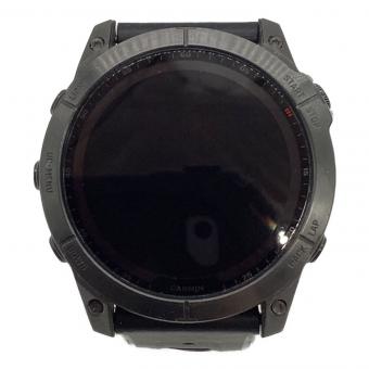 GARMIN (ガーミン) スマートウォッチ 箱・取説・ケーブル付 FENIX 7X 程度:Bランク -