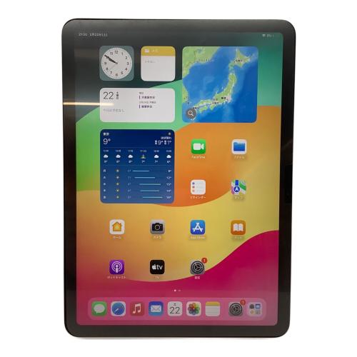 Apple (アップル) iPad Air(M2) 2024年春モデル MUWE3J/A Wi-Fiモデル 修理履歴無し 128GB iOS バッテリー:Sランク(100%) 程度:Aランク ー サインアウト確認済 C7GKCQ5XQF