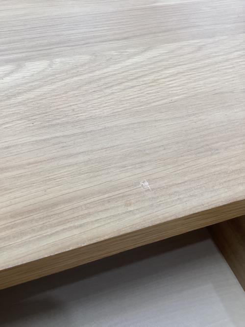 無印良品 (ムジルシリョウヒン) キャビネット ナチュラル 2枚扉 オーク材