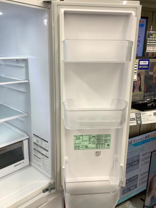 HITACHI (ヒタチ) 6ドア冷蔵庫 正面左側キズあり R-HW54R 2021年製 540L クリーニング済